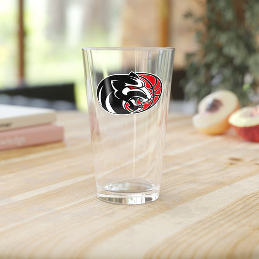 Panther Pride Pint Glass - Basketball