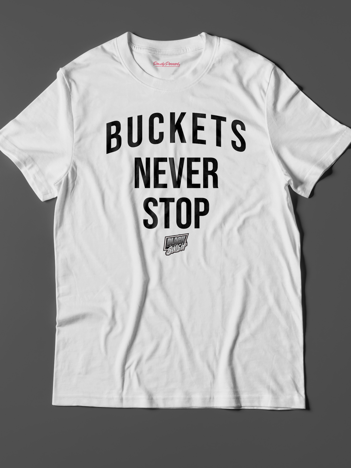 Black Swish - Buckets Never Stop Tee