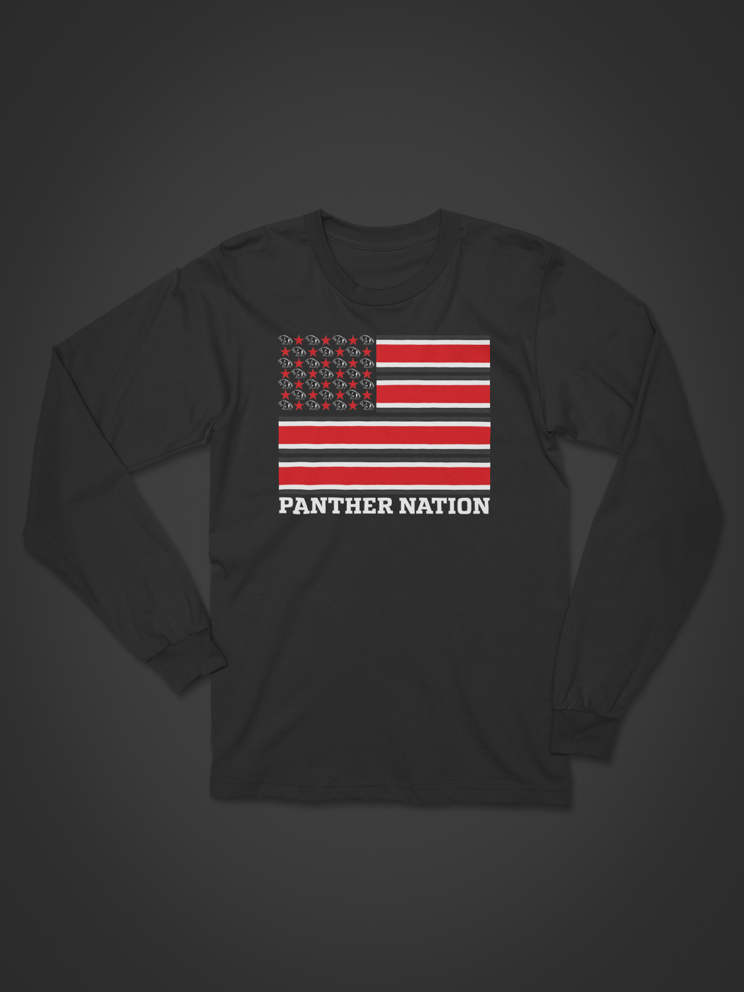 Panther Nation Flag Long Sleeve