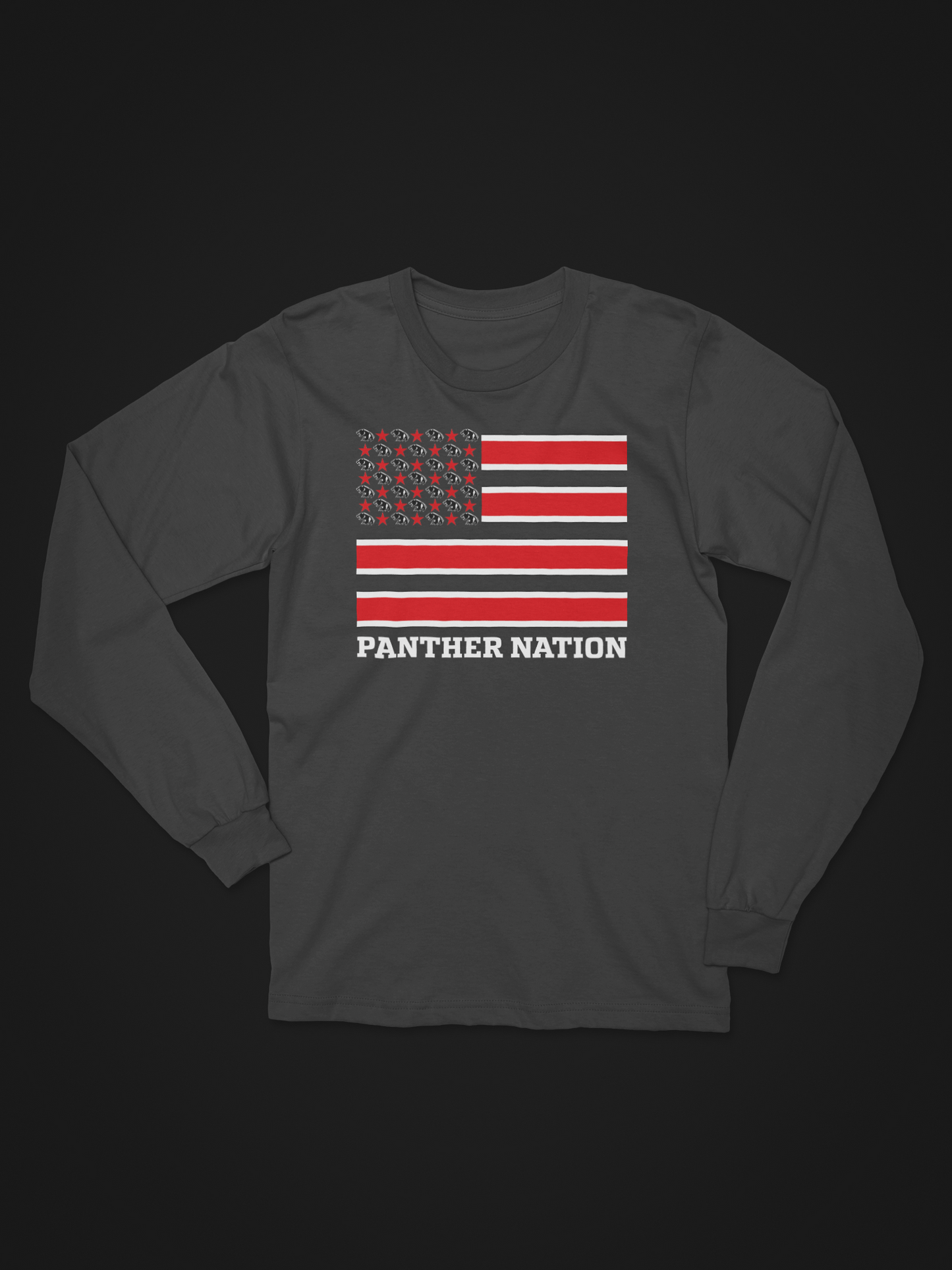 Panther Nation Flag Long Sleeve